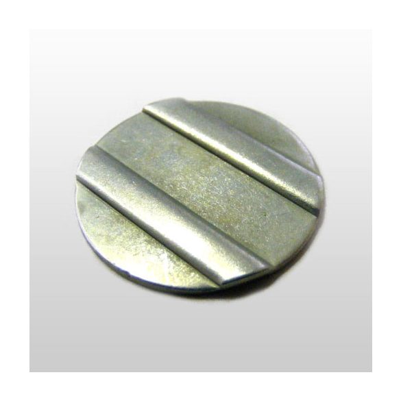 Metal chip for mechanical coin tester