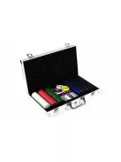 Poker set Buffalo 300pcs, unnumbered dice 5 colors, 11,5gr chips