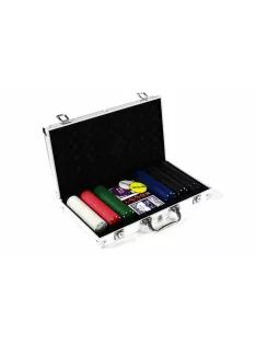   Poker set Buffalo 300pcs, unnumbered dice 5 colors, 11,5gr chips