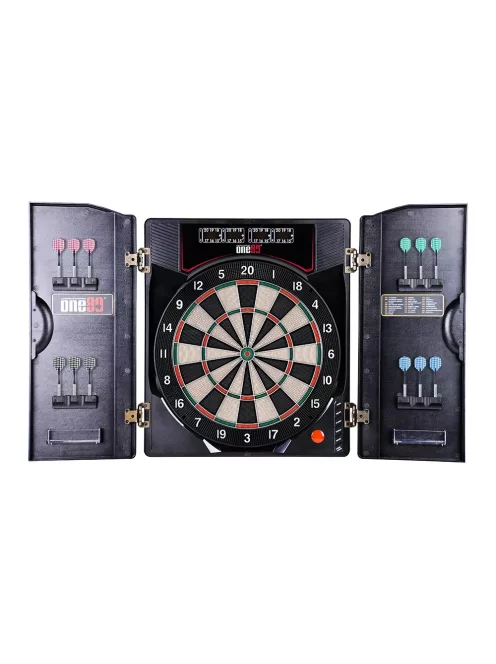 Darts gép, DELUXE II, 4LED kabinetben elektromos ONE80
