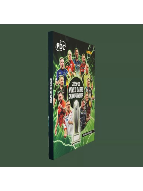 Panini PDC World Darts Championship 2025/26 - Official Gyűjtői füzet keményfedelű