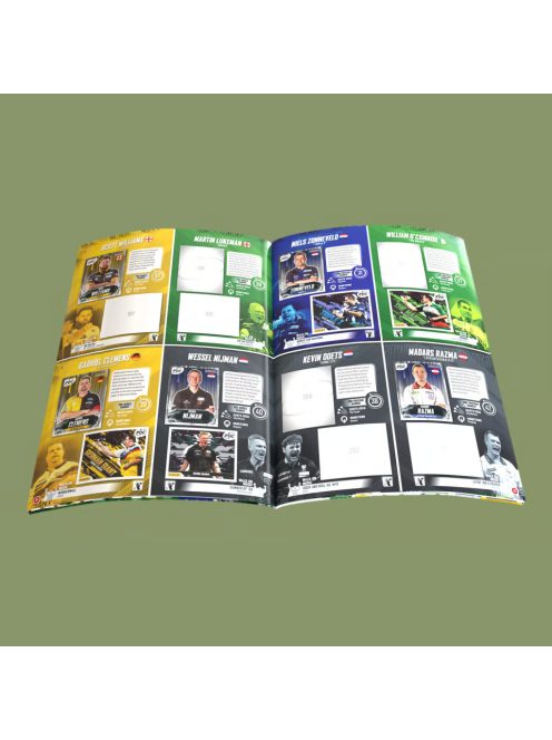 Panini PDC World Darts Championship 2025/26 - Official Gyűjtői füzet keményfedelű