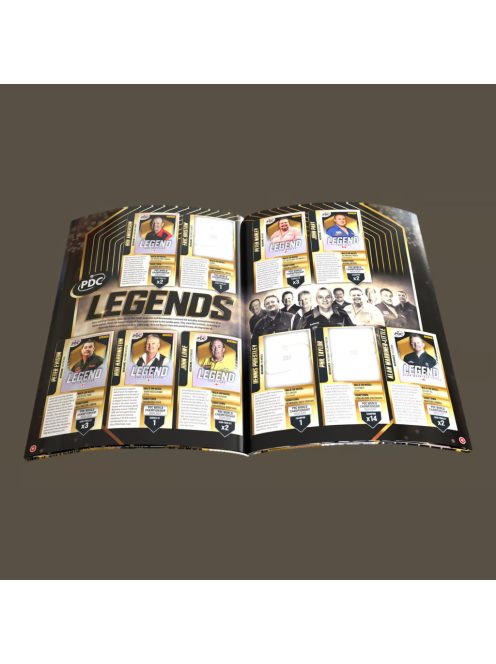 Panini PDC World Darts Championship 2025/26 - Official Gyűjtői füzet keményfedelű