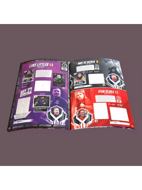 Panini PDC World Darts Championship 2025/26 - Official Gyűjtői füzet keményfedelű