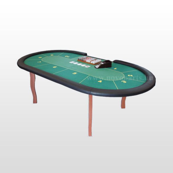 Miami póker asztal, választható kiegészítőkkel (kaszinó minőség)