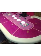 Miami poker table with optional accessories (casino quality)
