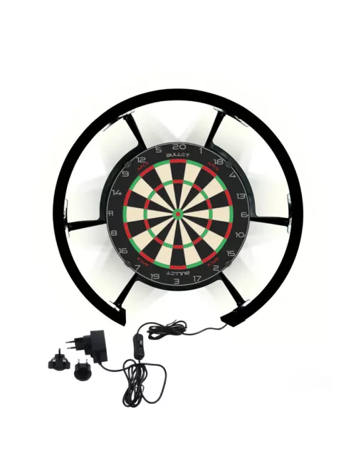 darts világítás XQMax Saturn, 300 fokos (1.000.- lumen!)