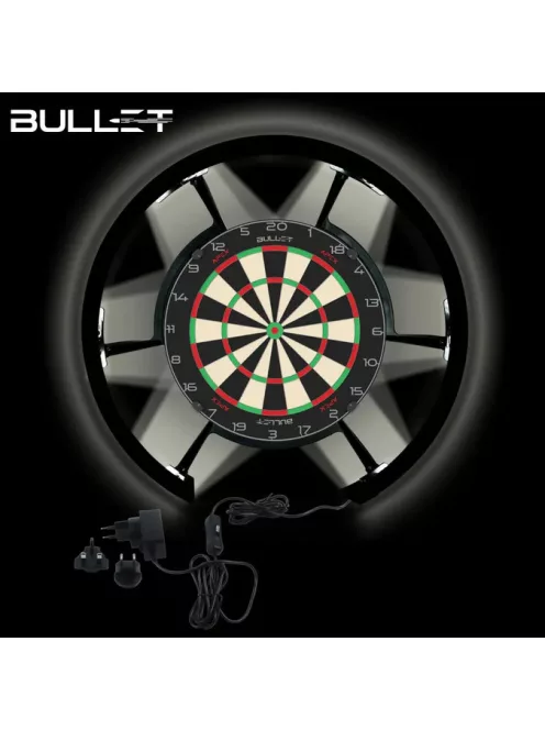 darts világítás XQMax Saturn, 300 fokos (1.000.- lumen!)
