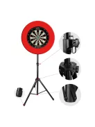 dart állvány XQ MAX Hybrid steel és soft táblákhoz, hordtáskával (135-186 cm)