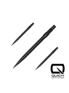 Darts fémhegy Harrows Quick Point fekete, 30mm