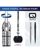 Darts fémhegy Harrows Quick Point fekete, 40mm