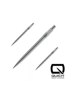 Darts fémhegy Harrows Quick Point ezüst, 40mm