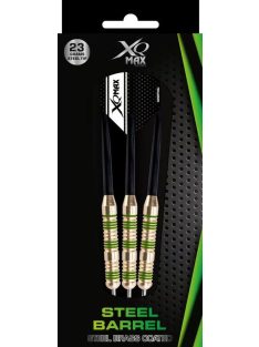 Dart szett steel XQMAX STEEL BRASS COATED , 23g