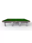 RILEY ARISTOCRAT TOURNAMENT CHAMPION SNOOKER ASZTAL STEEL BLOCK CUSHIONS MAHOGANY 12'