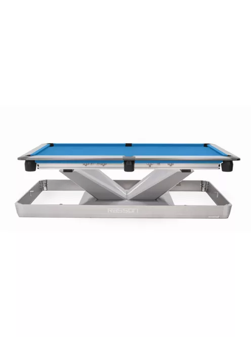 pool verseny biliárdasztal Rasson Victory III. ezüst 9' 