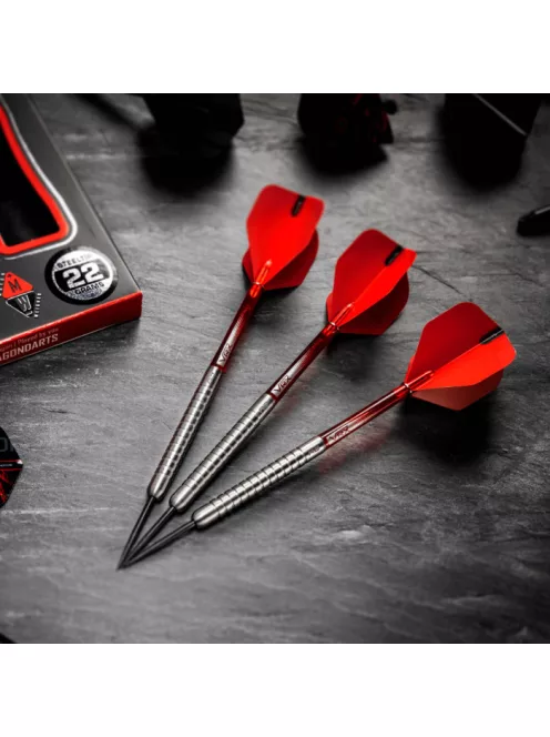 Dart Set Red Dragon steel Hellfire A 22g