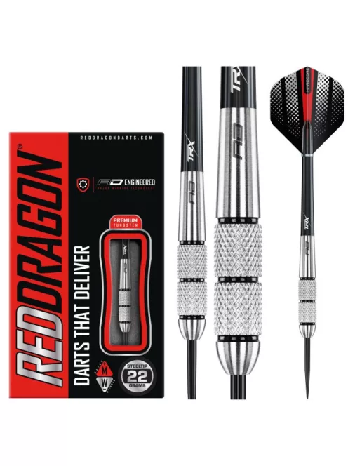 Dart set Red Dragon steel Red Flash 80% tungsten, 22g