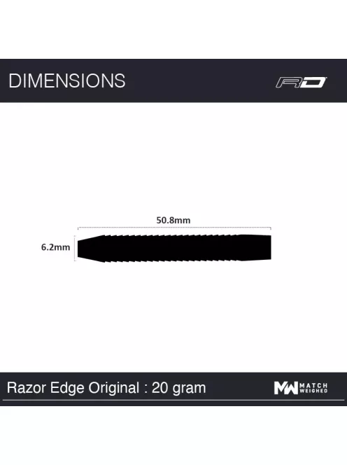 Dart set Red Dragon steel Razor Edge 20g