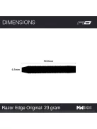 Dart set Red Dragon steel Razor Edge 23g