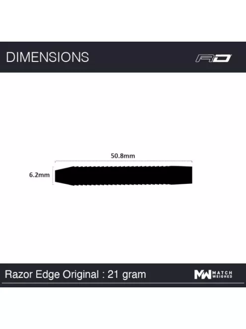 Dart set Red Dragon steel Razor Edge 21g