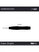 Dart set Red Dragon steel Fusion 1 -24g