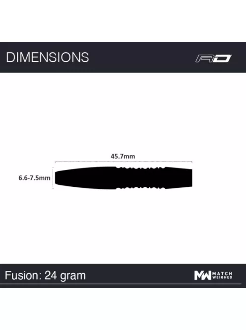 Dart set Red Dragon steel Fusion 1 -24g