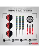 dart nyíl steel Red Dragon Darts 50 Years -Shockwave  26gr 90%