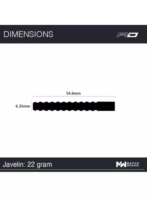 Dart set Red Dragon steel Javelin 22g