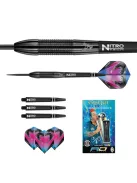 Dart szett Red Dragon steel Peter Wright Snakebite 3 Black 22g, 90% 