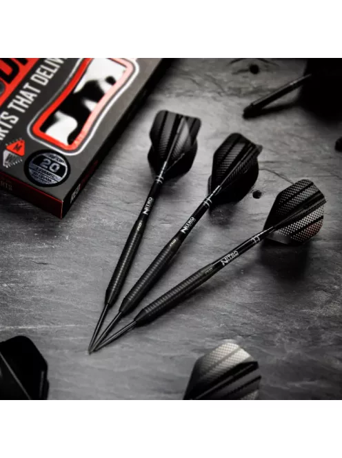 Dart set Red Dragon steel Razor Edge Black 22g