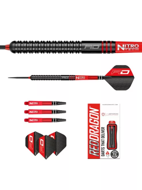 Red Dragon Milano RS steel darts 22g 90% 