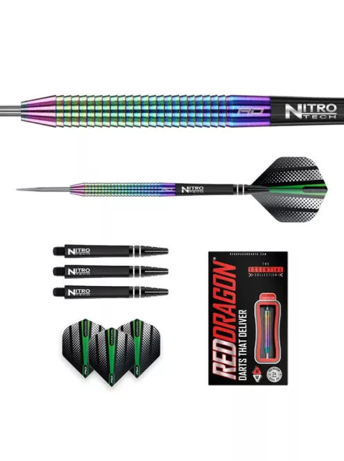 Dart set Red Dragon steel Razor Edge Spectron, 85% tungsten, 24g