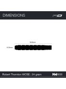 DART SZETT Red Dragon STEEL  Rob Thornton Seniors World Champions Cobalt SE 2022, 24g, 95%