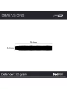 Dart set Red Dragon steel Defender 2 - 22g
