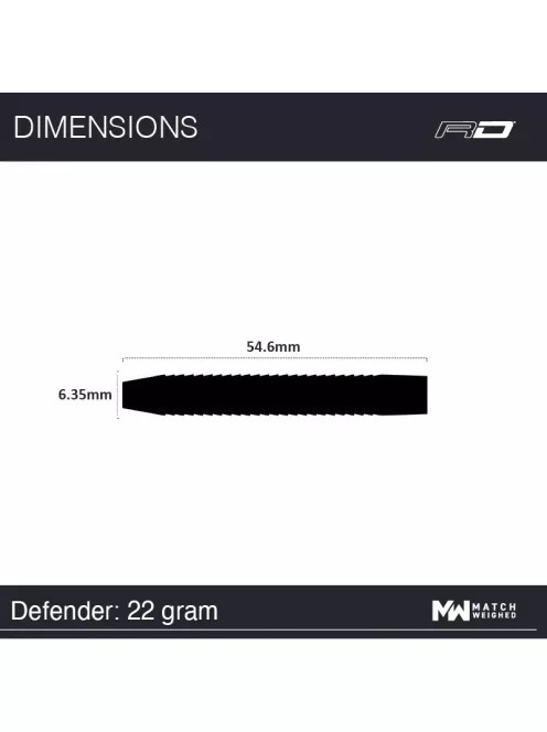 Dart set Red Dragon steel Defender 2 - 22g