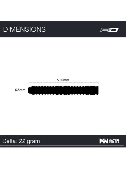 Dart szett Red Dragon steel Delta 1., 22g