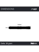 Dart szett Red Dragon steel Delta 1., 26g