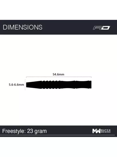 Dart set Red Dragon steel Freestyle 23g