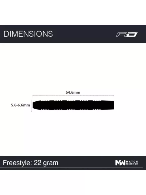 Dart szett Red Dragon steel Freestyle 22g