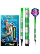 DART SET RED DRAGON SOFT PETER WRIGHT SNAKEBITE MAMBA, 90% 22G