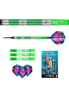 DART SET RED DRAGON SOFT PETER WRIGHT SNAKEBITE MAMBA, 90% 22G