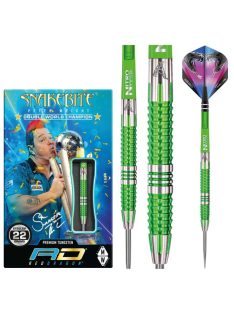   Dart szett Red Dragon steel Peter Wright Snakebite Mamba 22g, 90% 