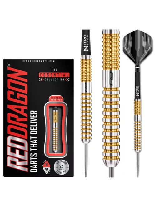 Dart set Red Dragon steel Hunter, 22g, 90%