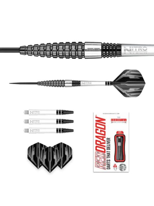 DART SZETT Red Dragon STEEL CARNAGE 3: 25g, 90% (utolsó darab)