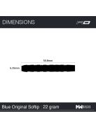 DART SZETT RED DRAGON SOFT GERWYN PRICE BLUE ORIGINALS 20g