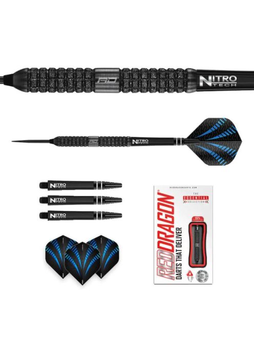 Red Dragon Touchstone steel darts 22g 90% 