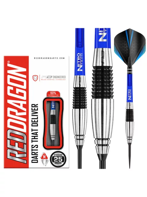 DART SZETT RED DRAGON STEEL CYCLONE 25g
