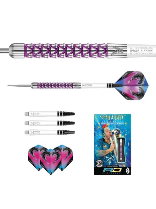 Dart szett Red Dragon steel Peter Wright Vyper 24g