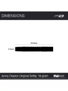 DART SZETT SOFT RED DRAGON JONNY CLAYTON 20g 90% 