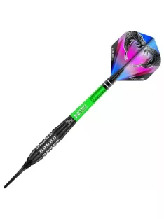   DART SET RED DRAGON SOFT PETER WRIGHT, SNAKEBITE BLACK STRIKE 90% WOLFRAM, 20G